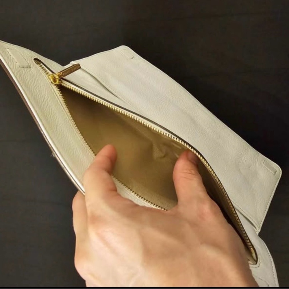 Tory Burch Leather Clutch - Picture 5 of 6
